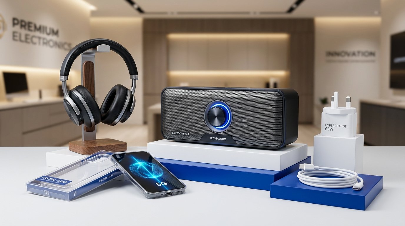 Sanjana Mobiles Accessories & Sound Box Combo